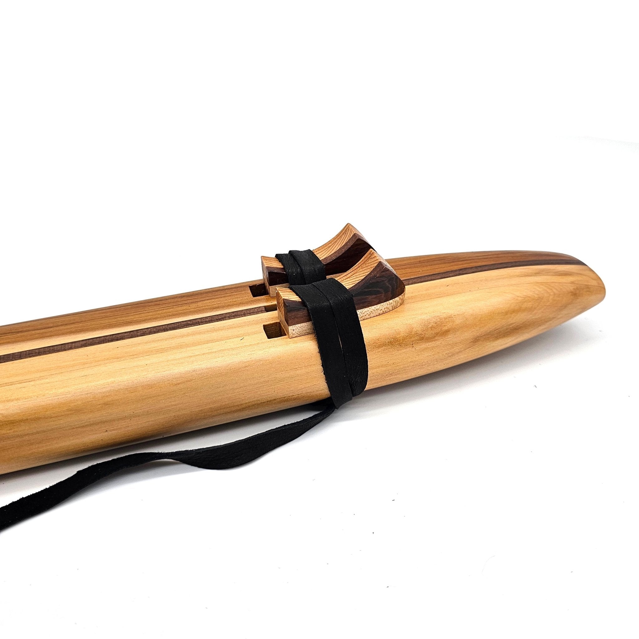 G Drone Flute in western red cedar (fingering holes on left side)