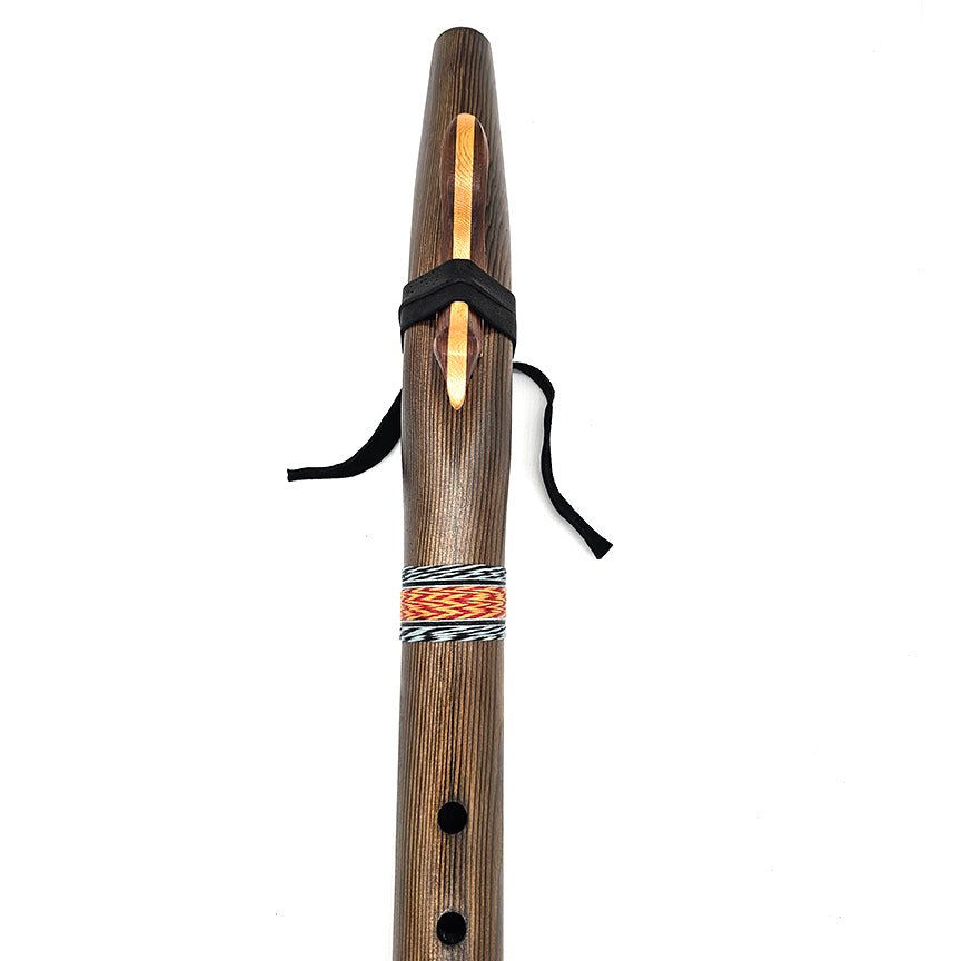 Iron Stained Cedar Native American style D flute