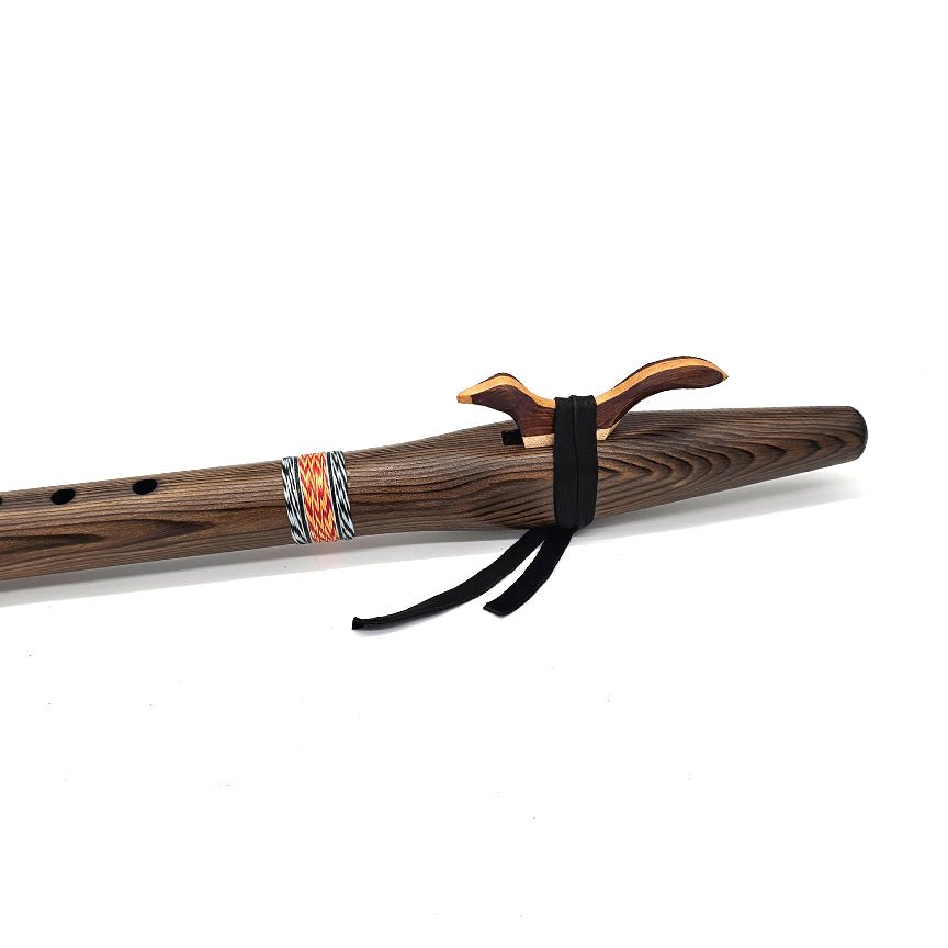 Iron Stained Cedar Native American style D flute