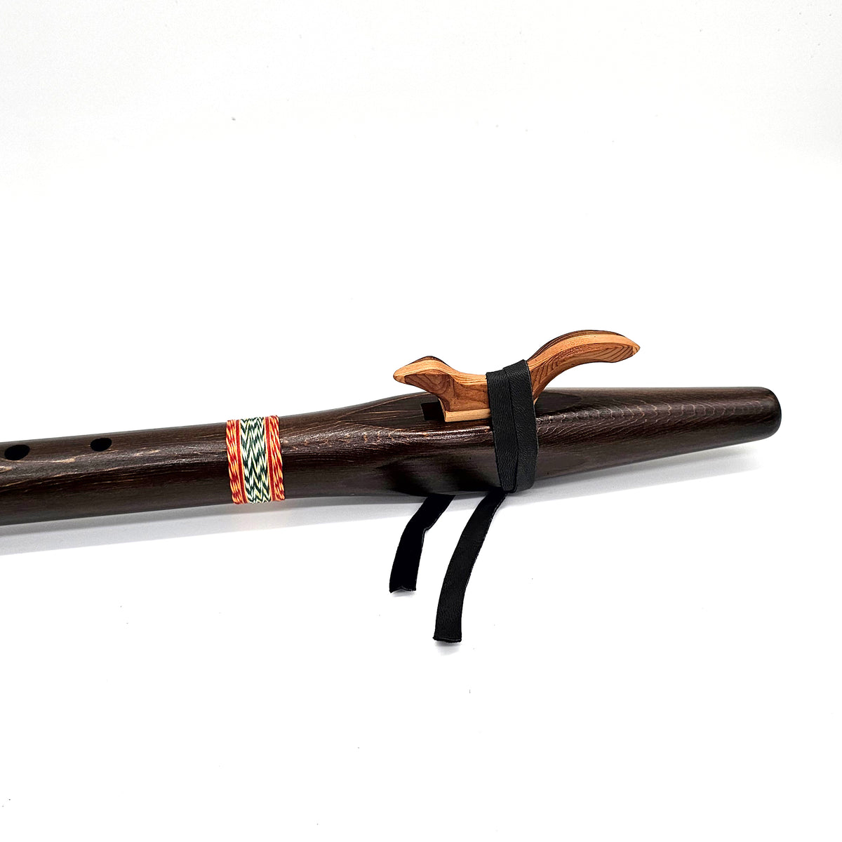 Iron Stained Cedar Native American Style E Flute