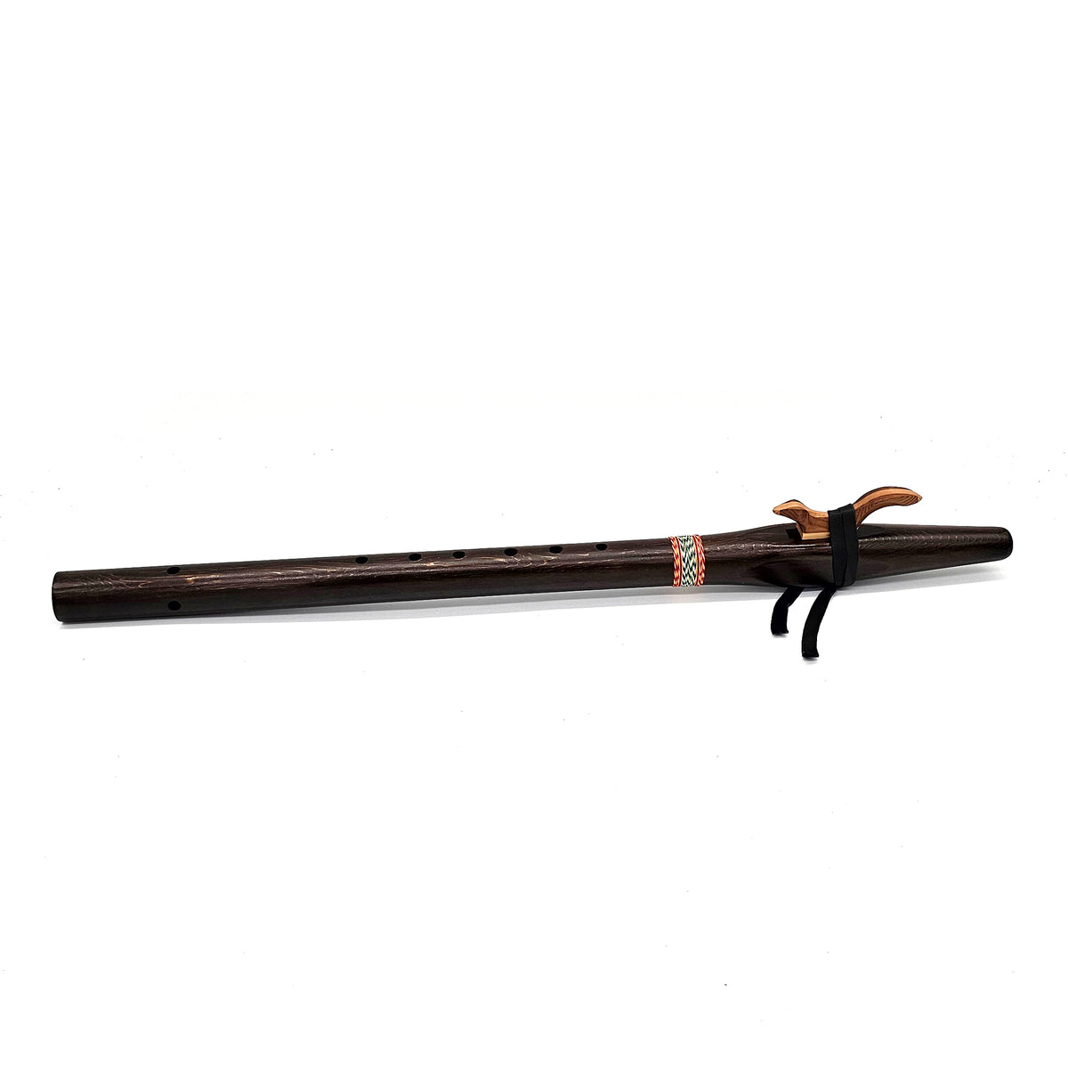 Iron Stained Cedar Native American Style E Flute