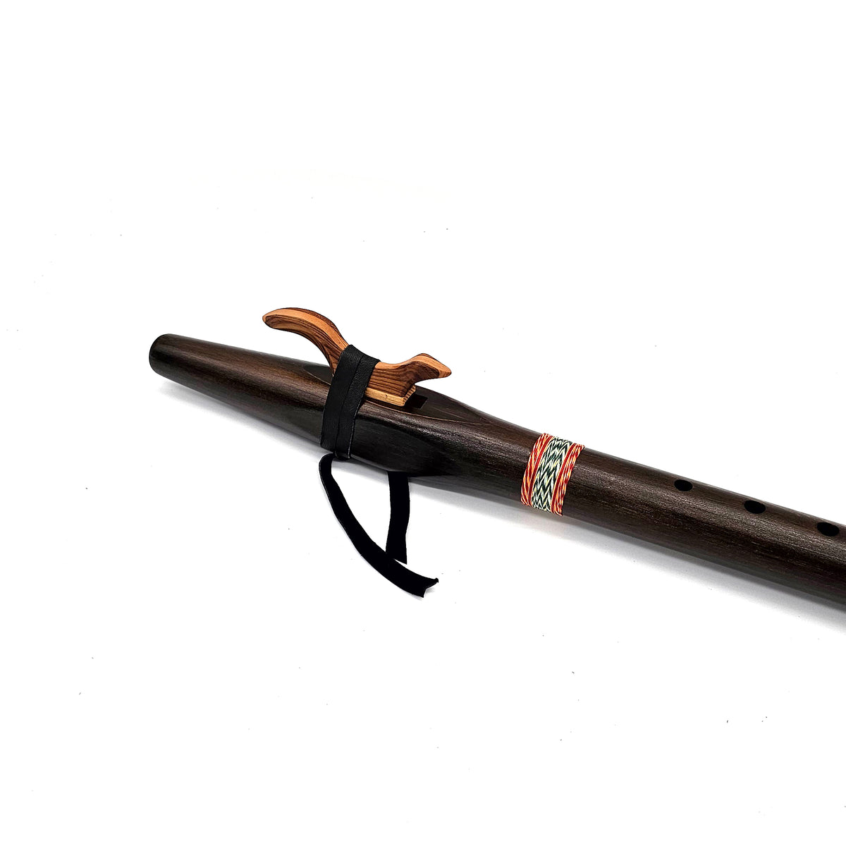 Iron Stained Cedar Native American Style E Flute