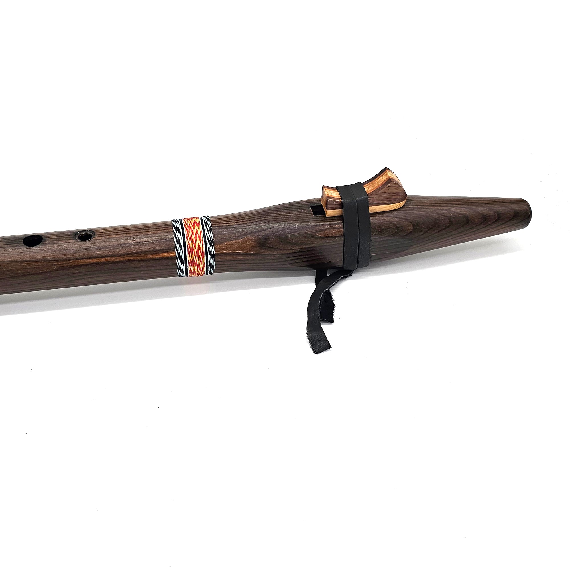 Iron Stained Cedar Native American style D flute