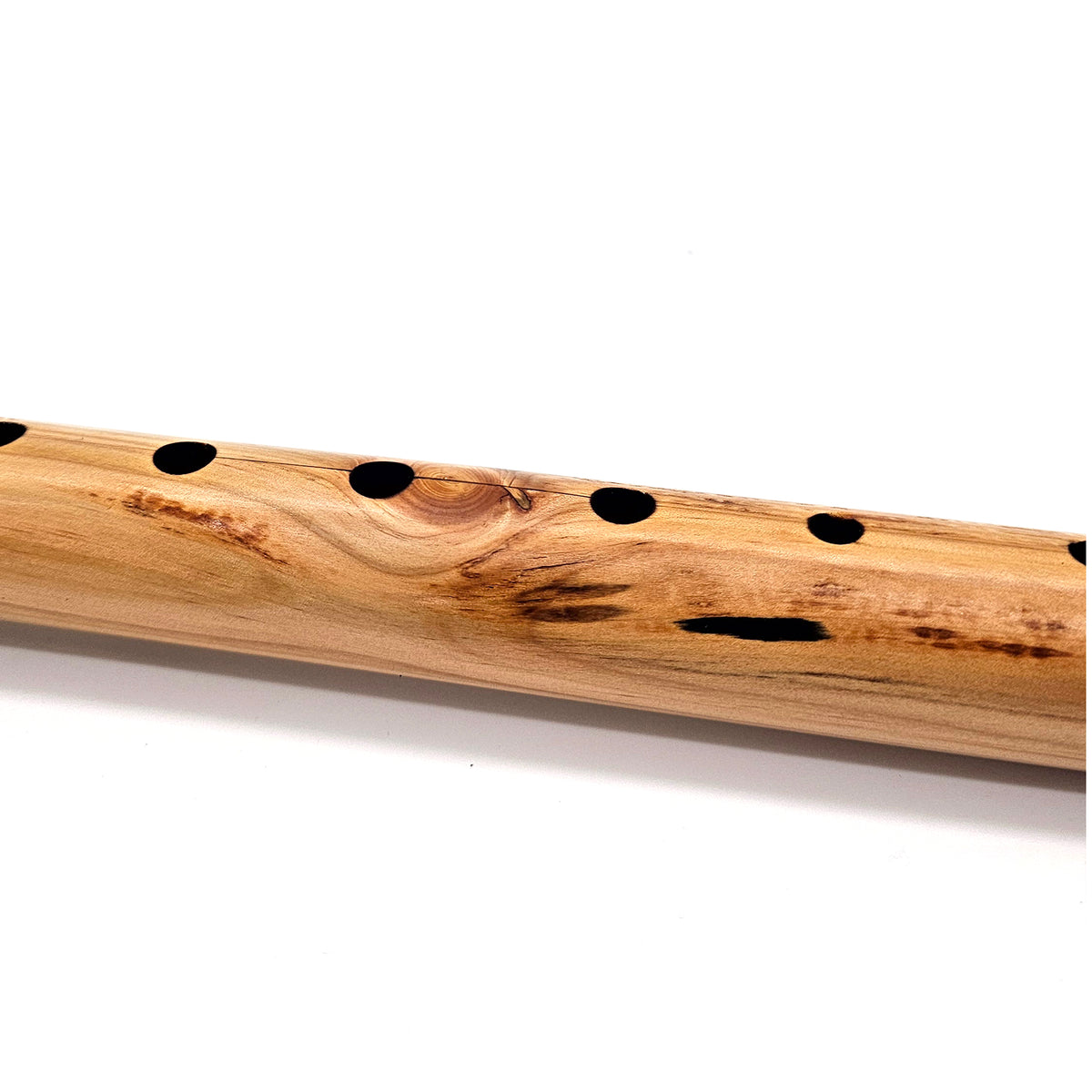 Knotty Douglas Fir Native American style E Flute