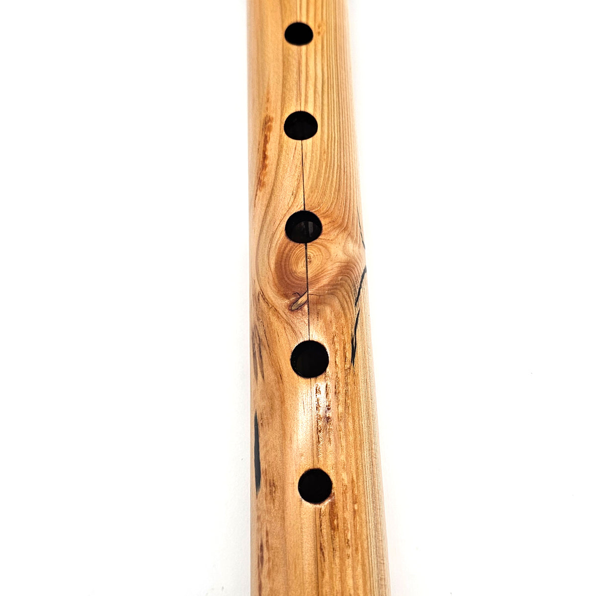 Knotty Douglas Fir Native American style E Flute
