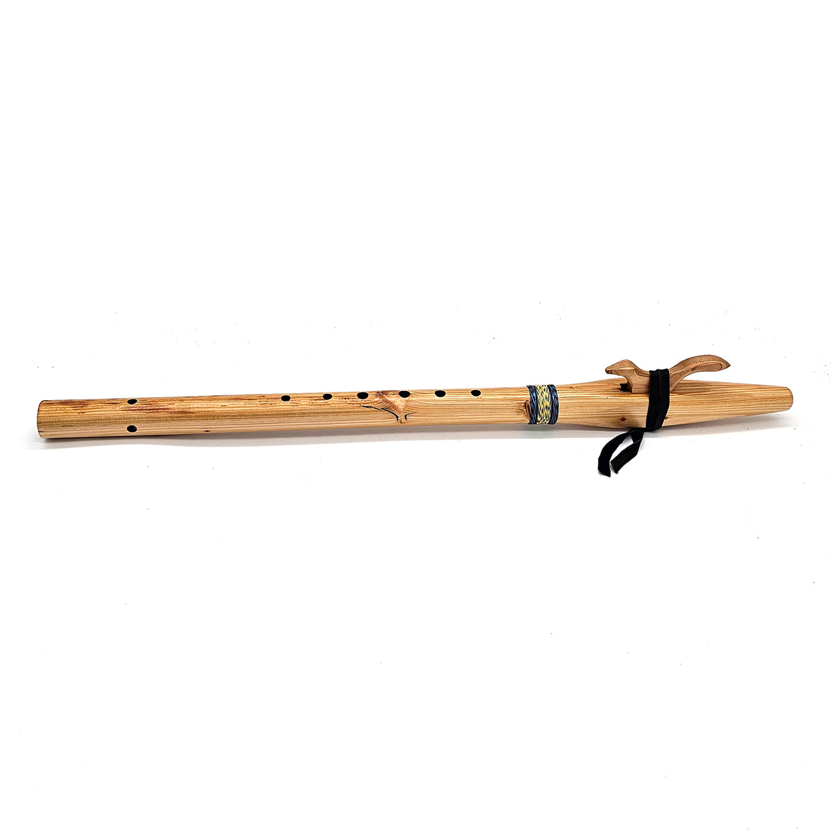 Knotty Douglas Fir Native American style E Flute