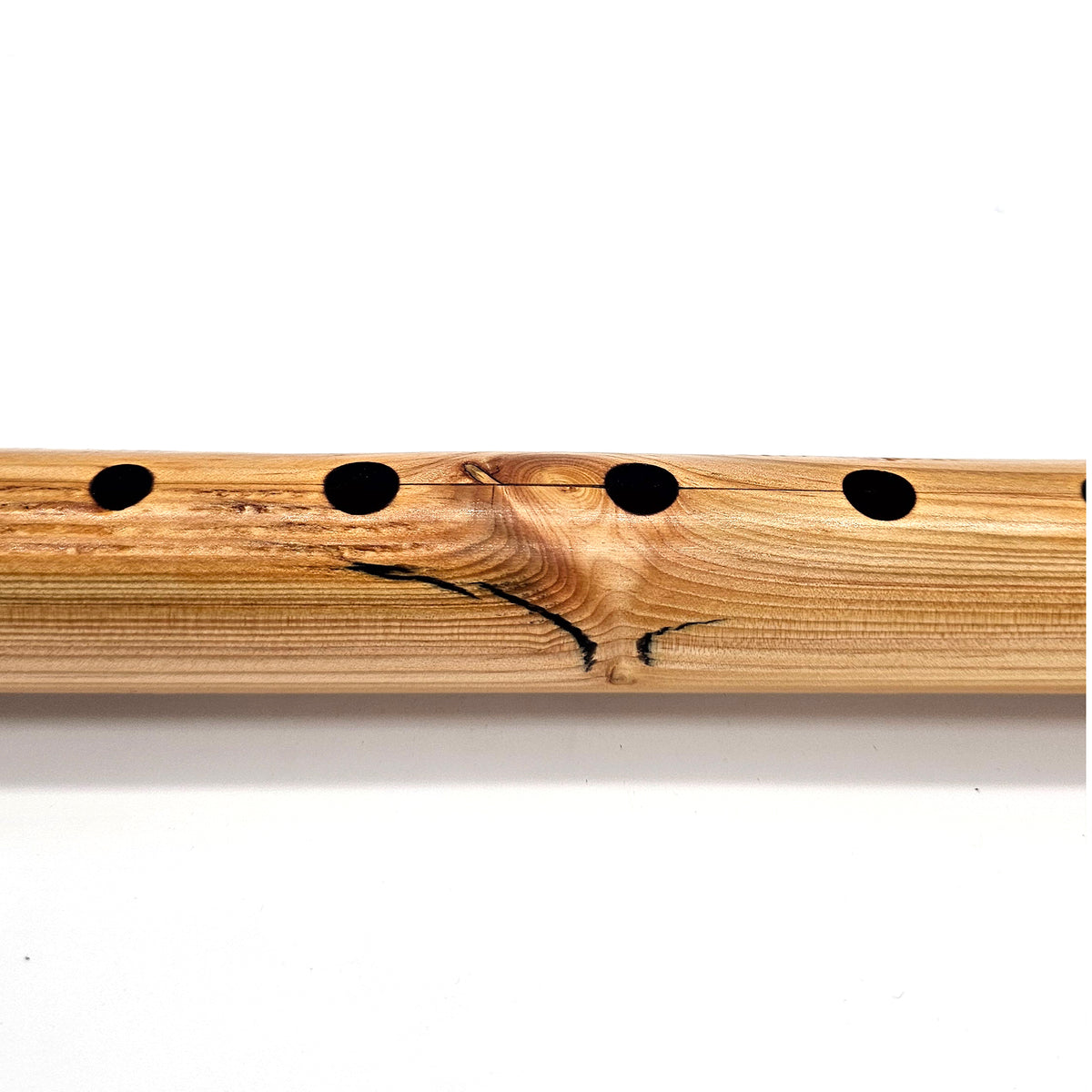 Knotty Douglas Fir Native American style E Flute
