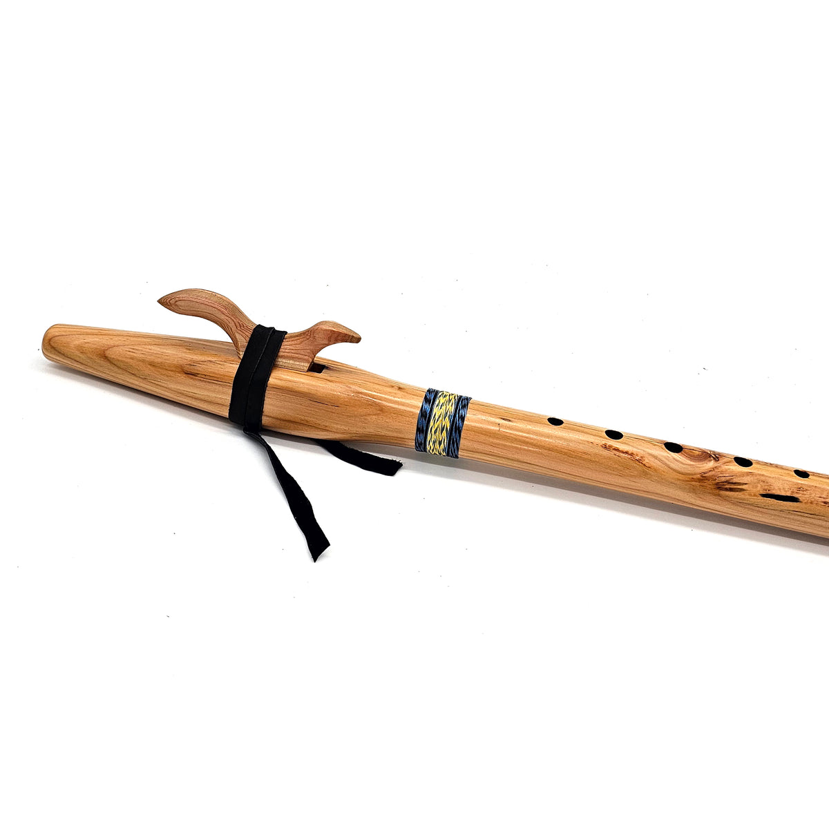 Knotty Douglas Fir Native American style E Flute