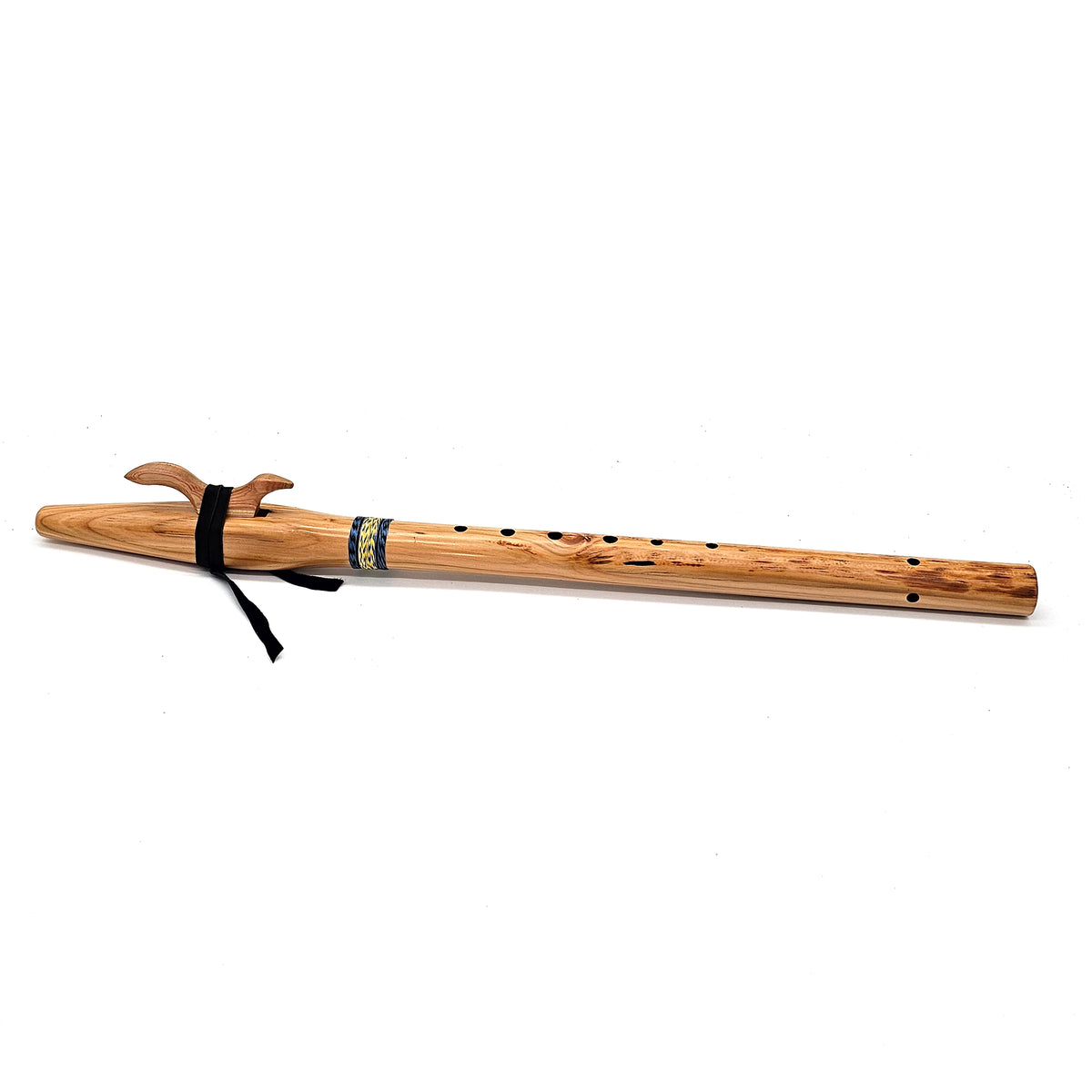 Knotty Douglas Fir Native American style E Flute