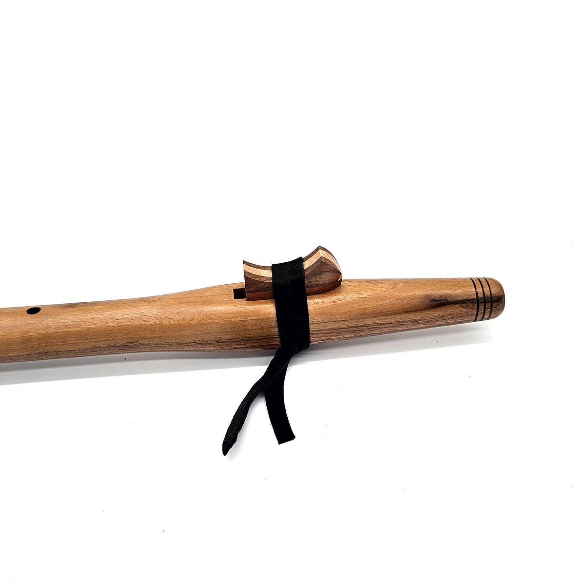 Ombre Walnut Hijaz flute in the key of A