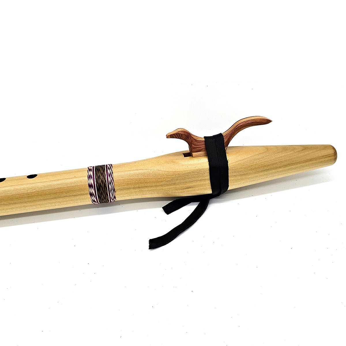 Poplar Native American style D flute
