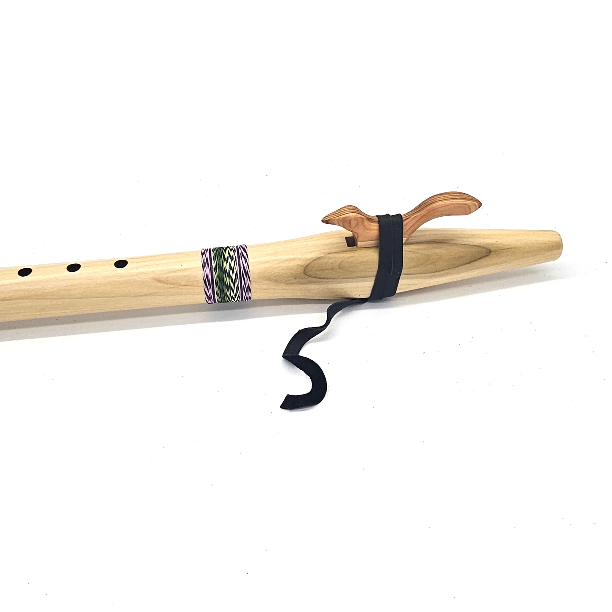 Poplar Native American style D flute
