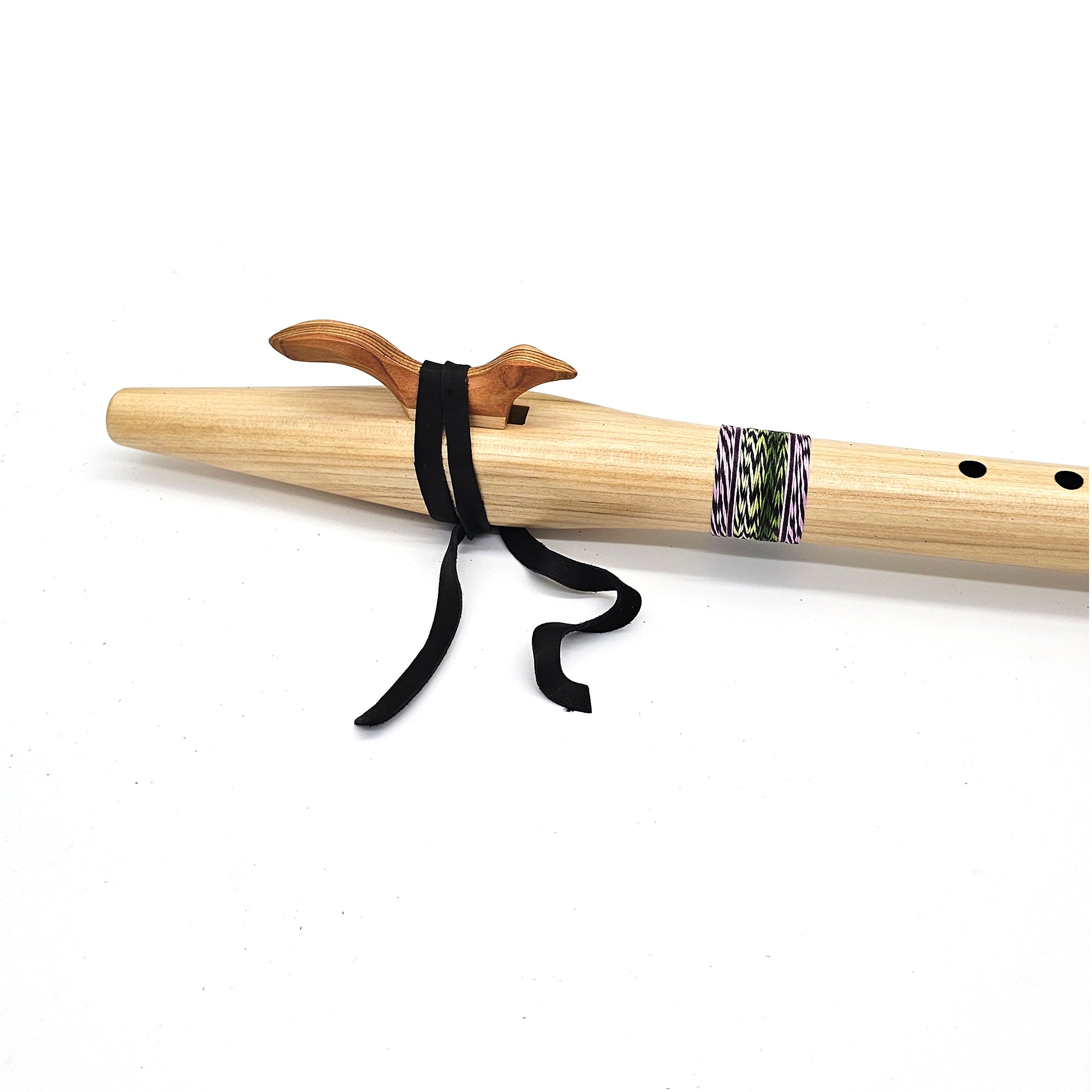 Poplar Native American style D flute