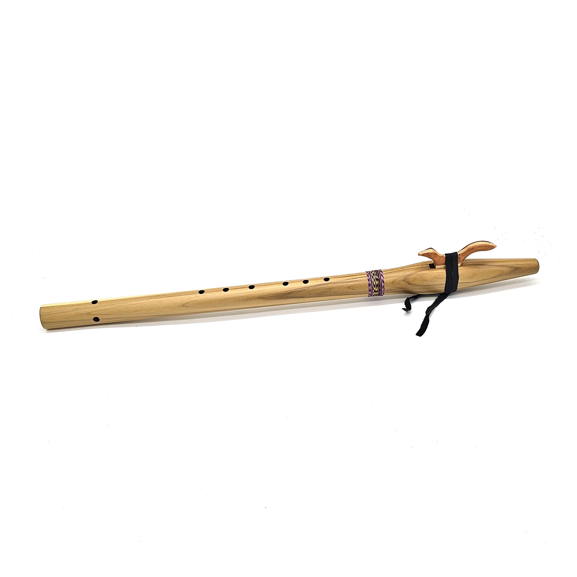 Poplar Native American style D flute