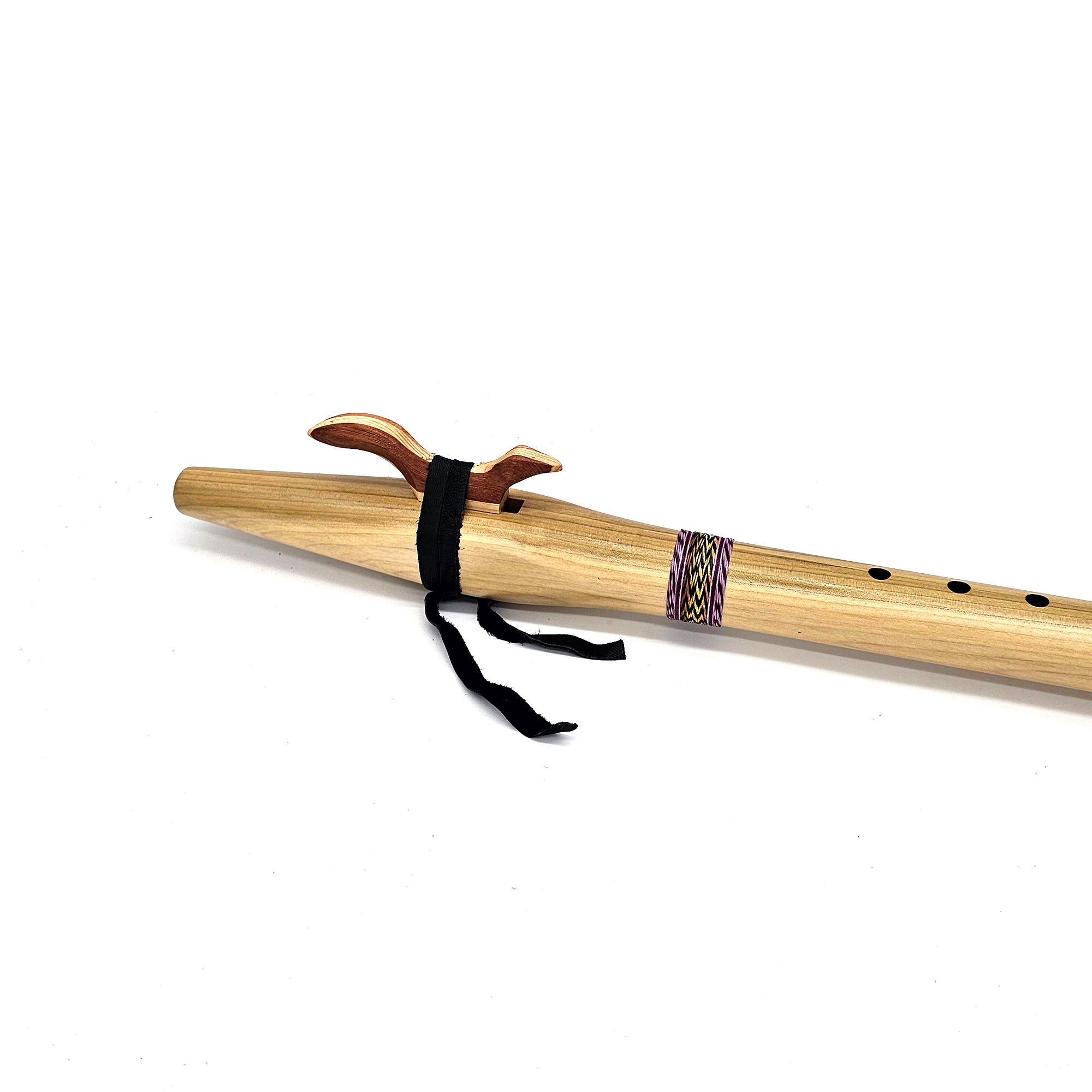 Poplar Native American style D flute