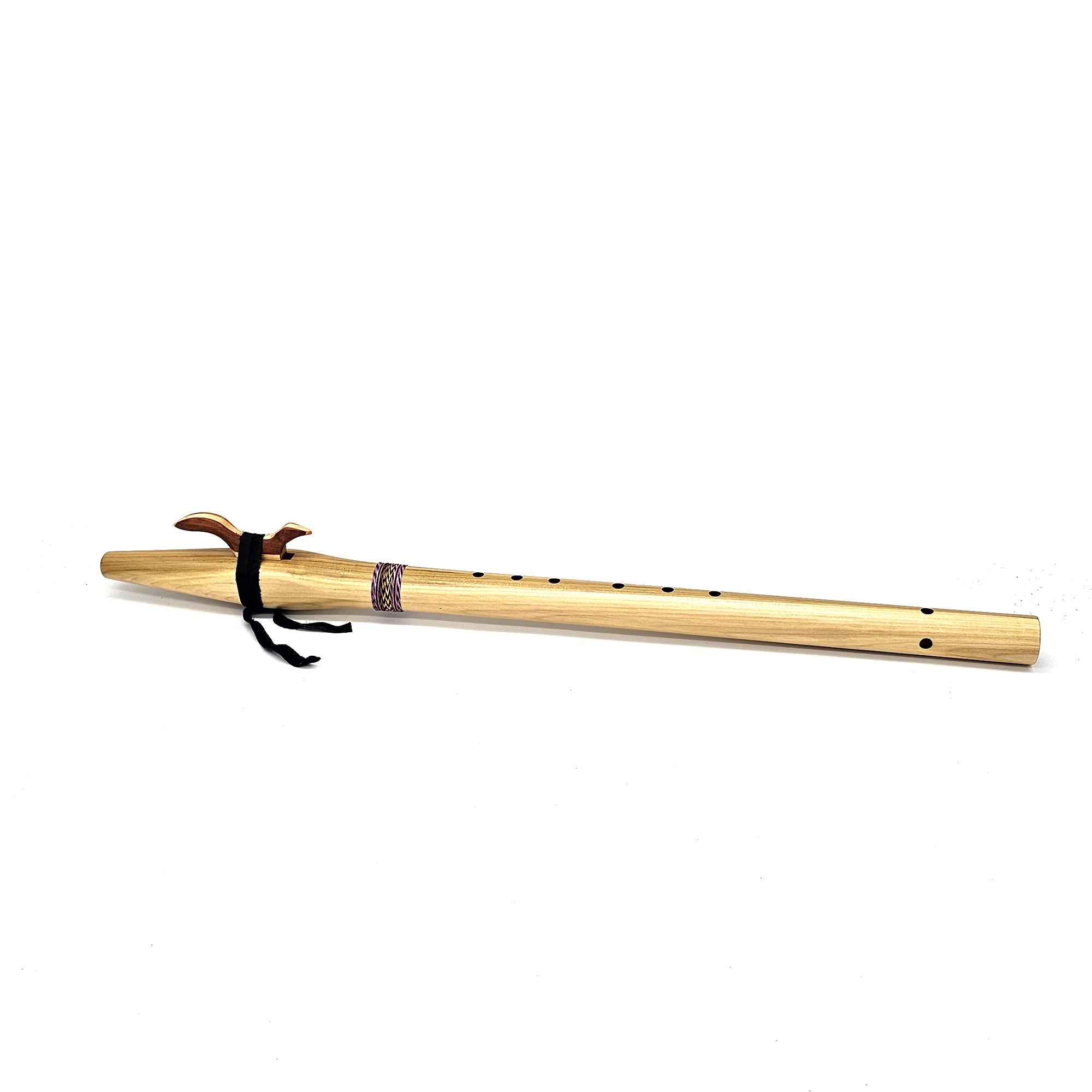 Poplar Native American style D flute