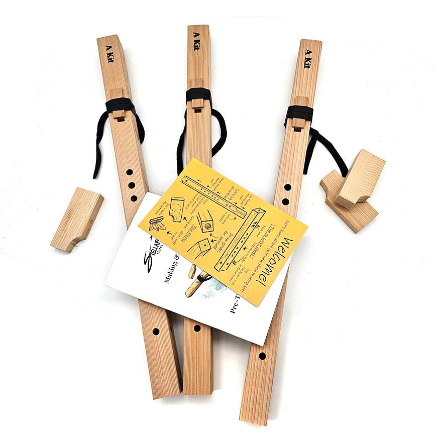 Pre Tuned Native American Style A Flute Carving Kit