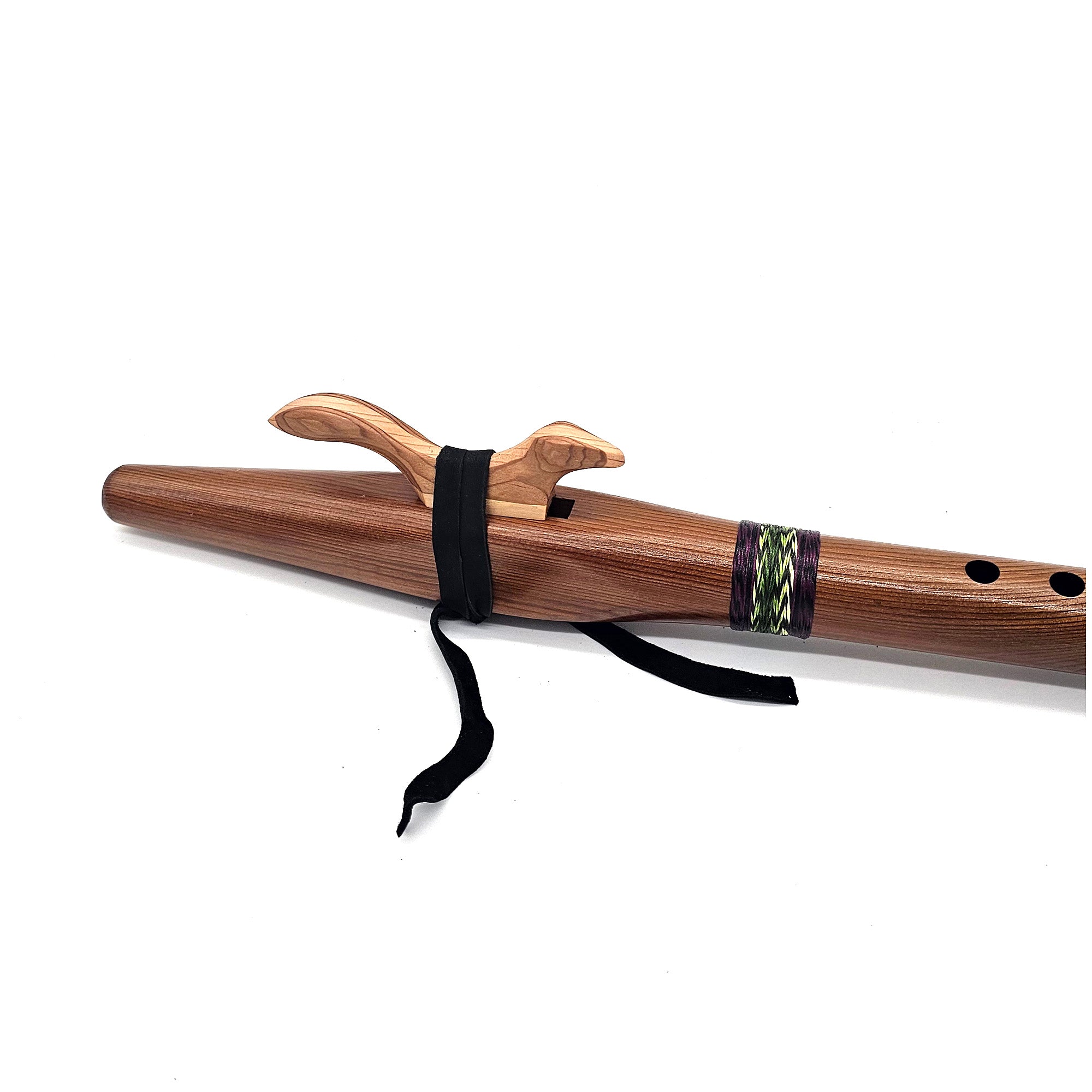 Quilted Red Cedar Native American Style G Flute