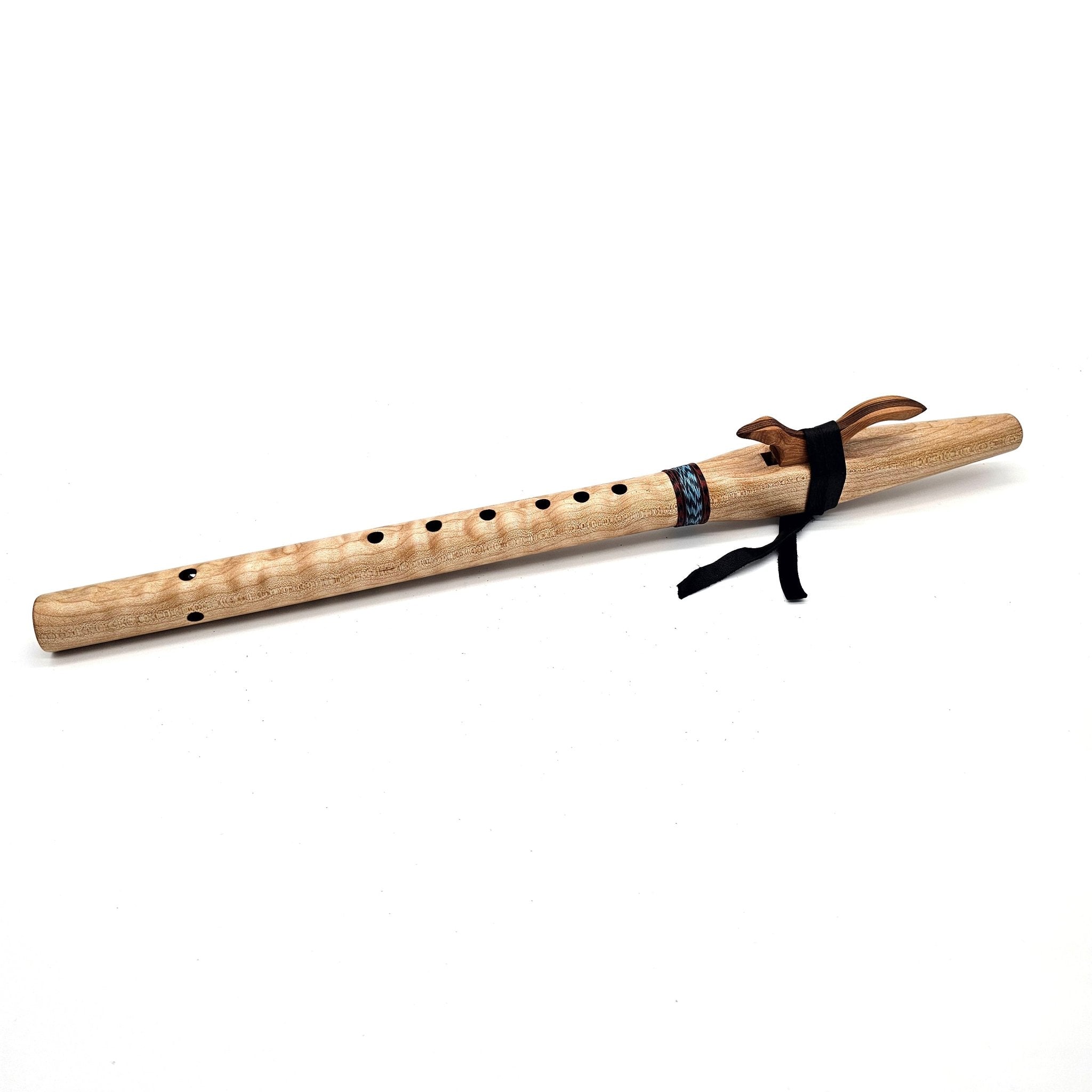 Quilted maple Native American style A flute -#3606