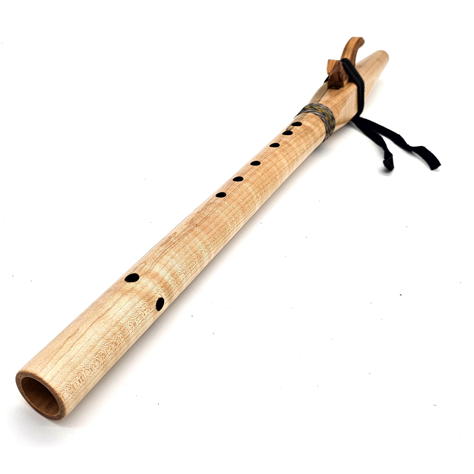 Spalted Tiger Maple Native American Style A Flute