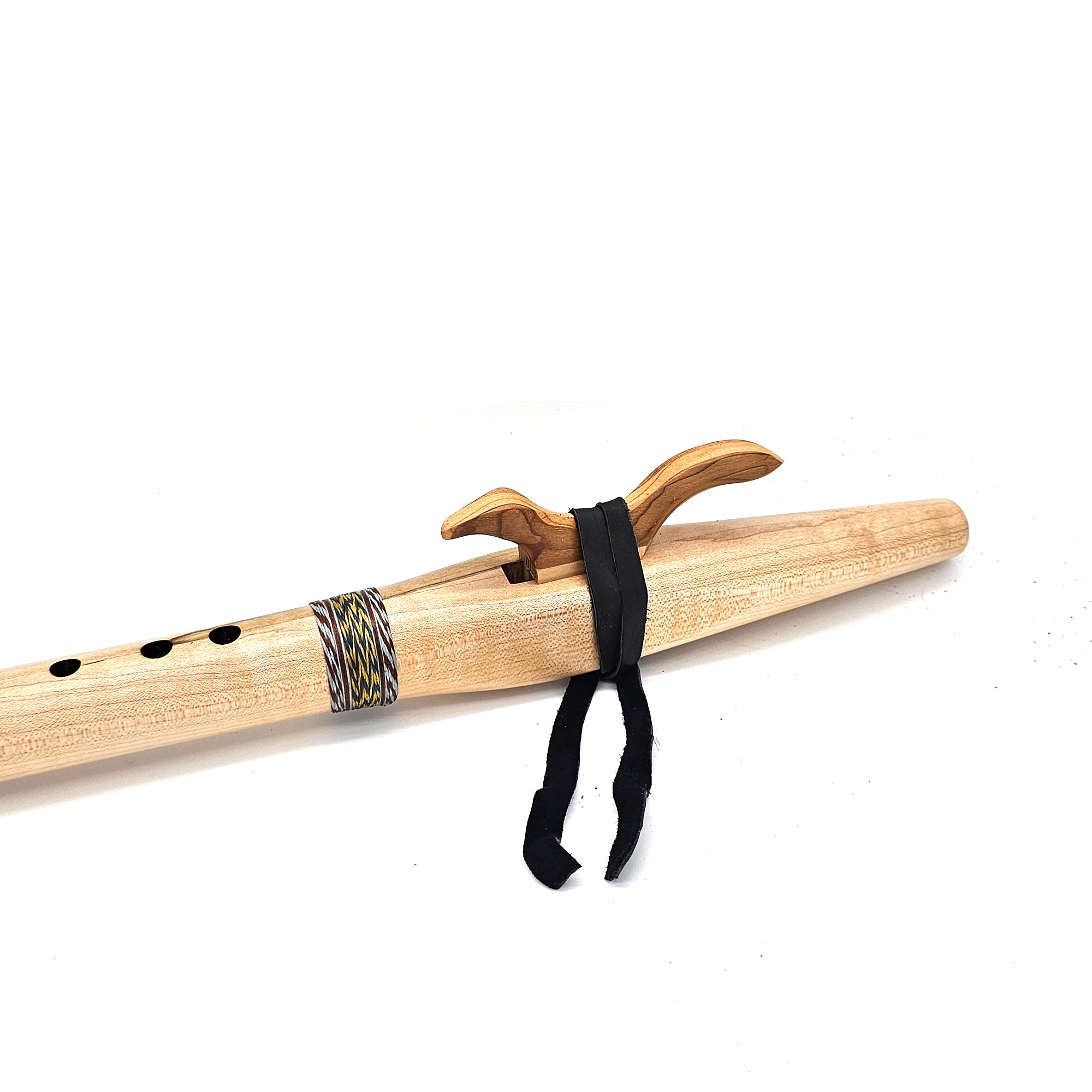Spalted Tiger Maple Native American Style A Flute