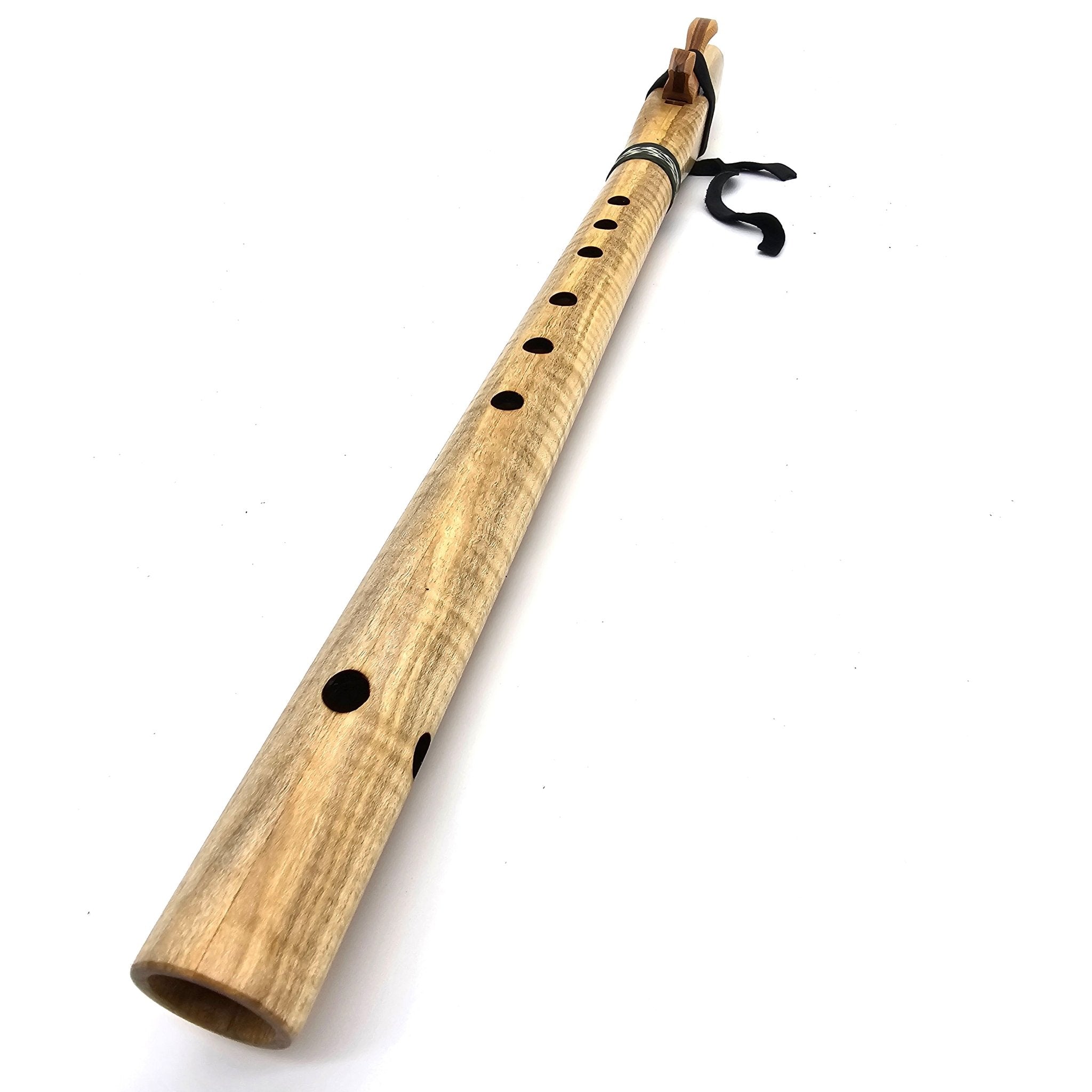 Spalted Tiger Maple Native American style F#  flute - #5415