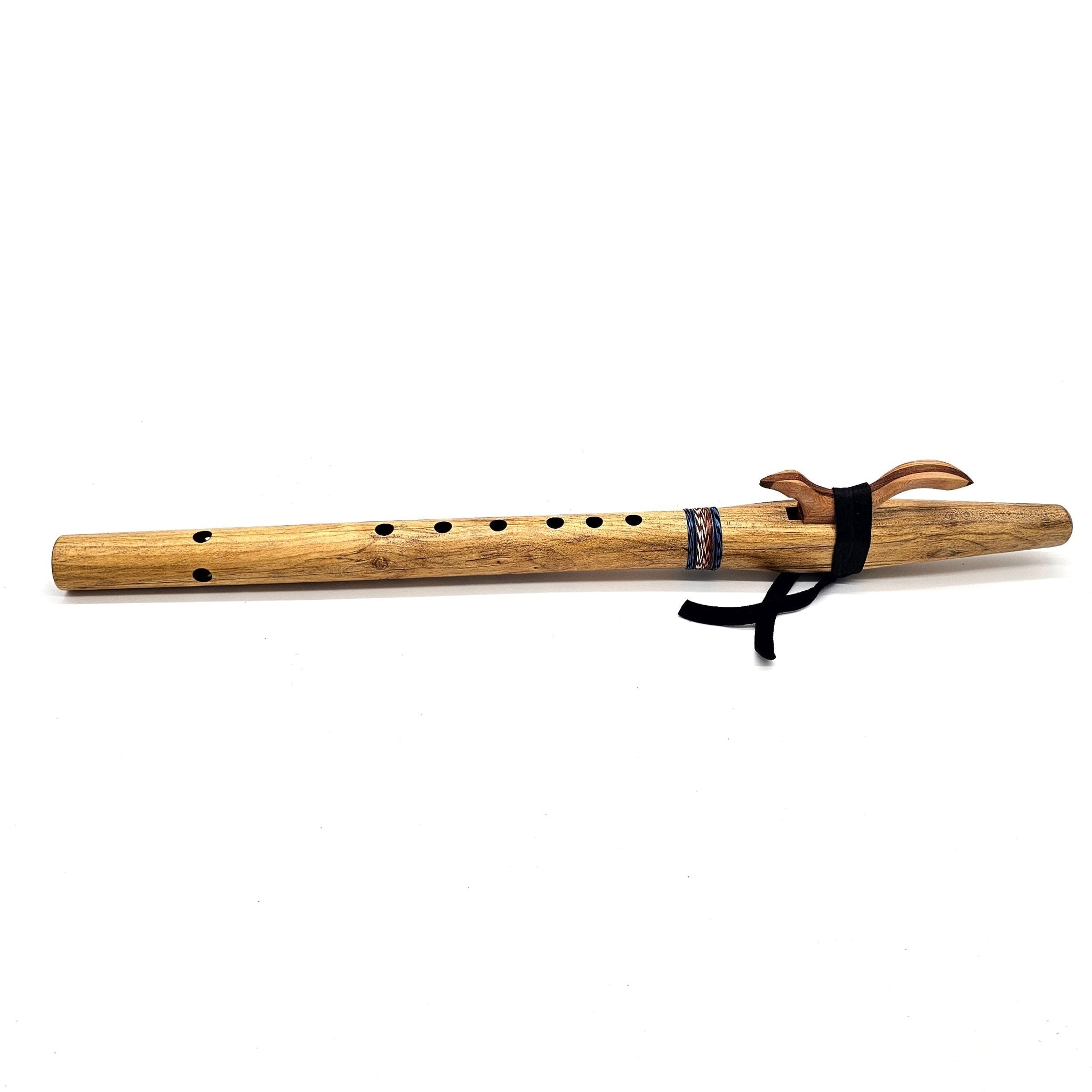 Spalted alder Native American style A flute-#3420