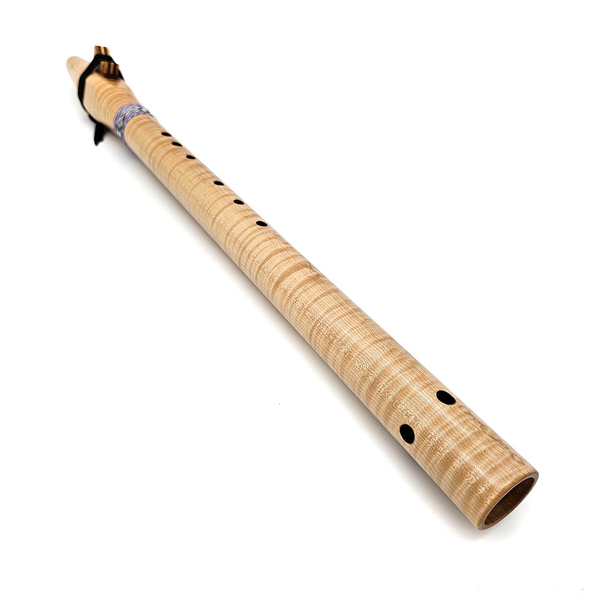 Tiger Maple Native American Style Bass C Flute