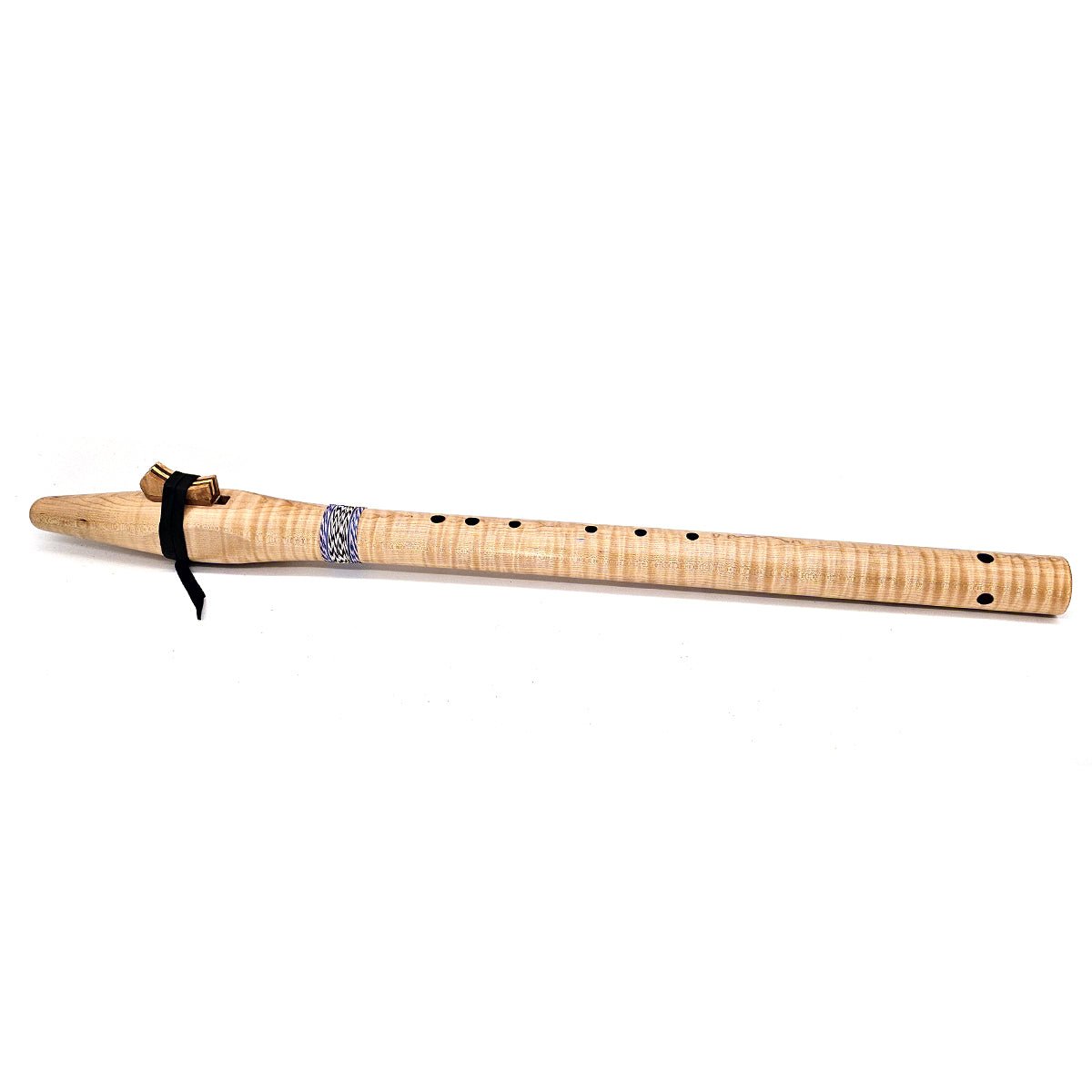 Tiger Maple Native American Style Bass C Flute