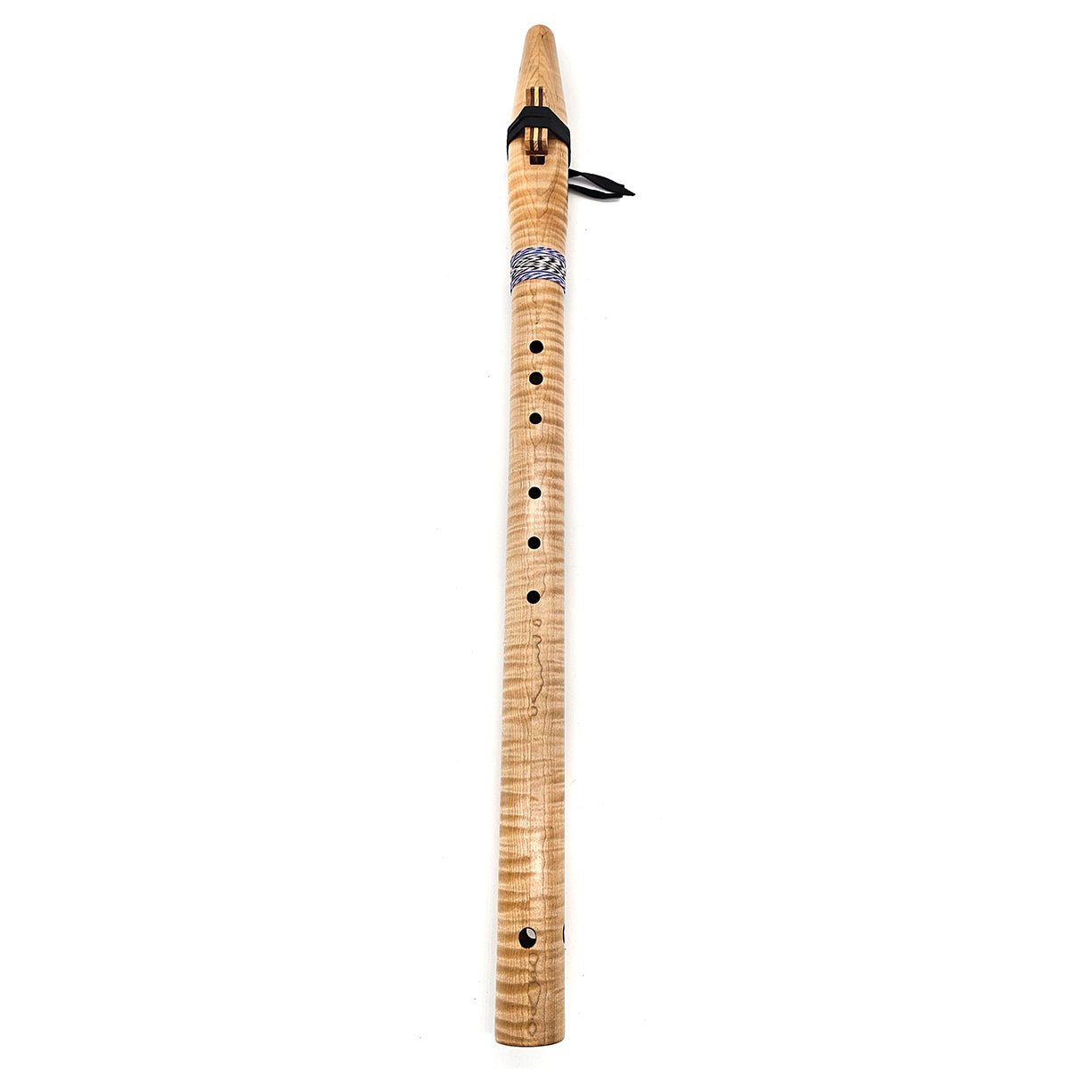 Tiger Maple Native American Style Bass C Flute