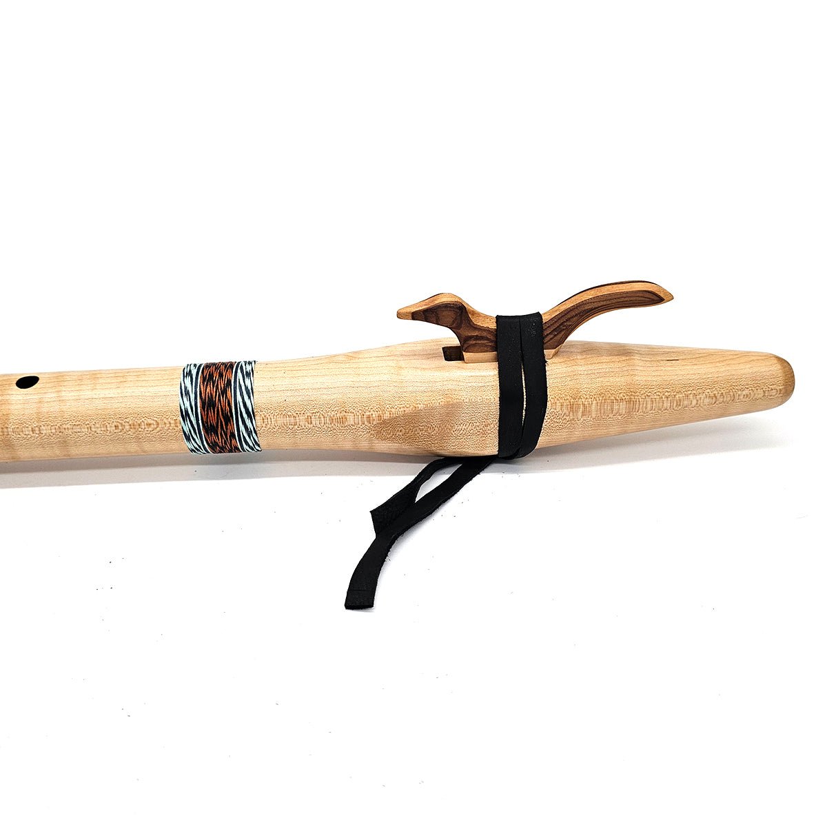 Tiger Maple Native American Style Bass B Flute