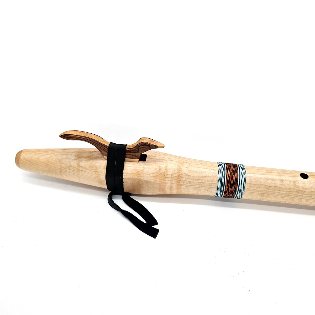 Tiger Maple Native American Style Bass B Flute
