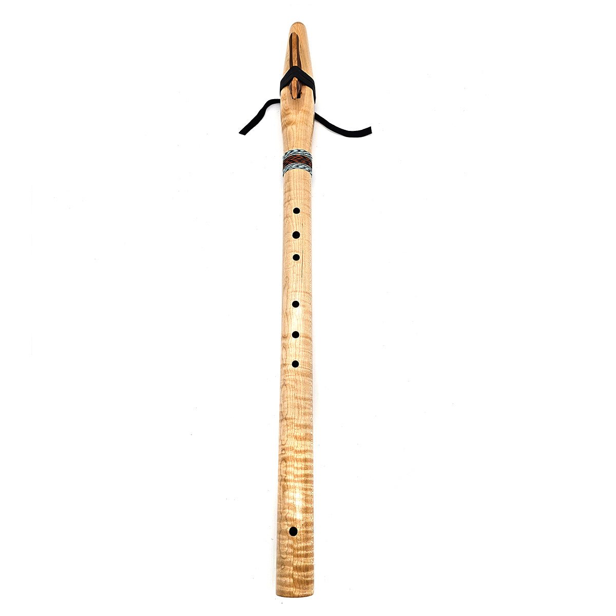 Tiger Maple Native American Style Bass B Flute