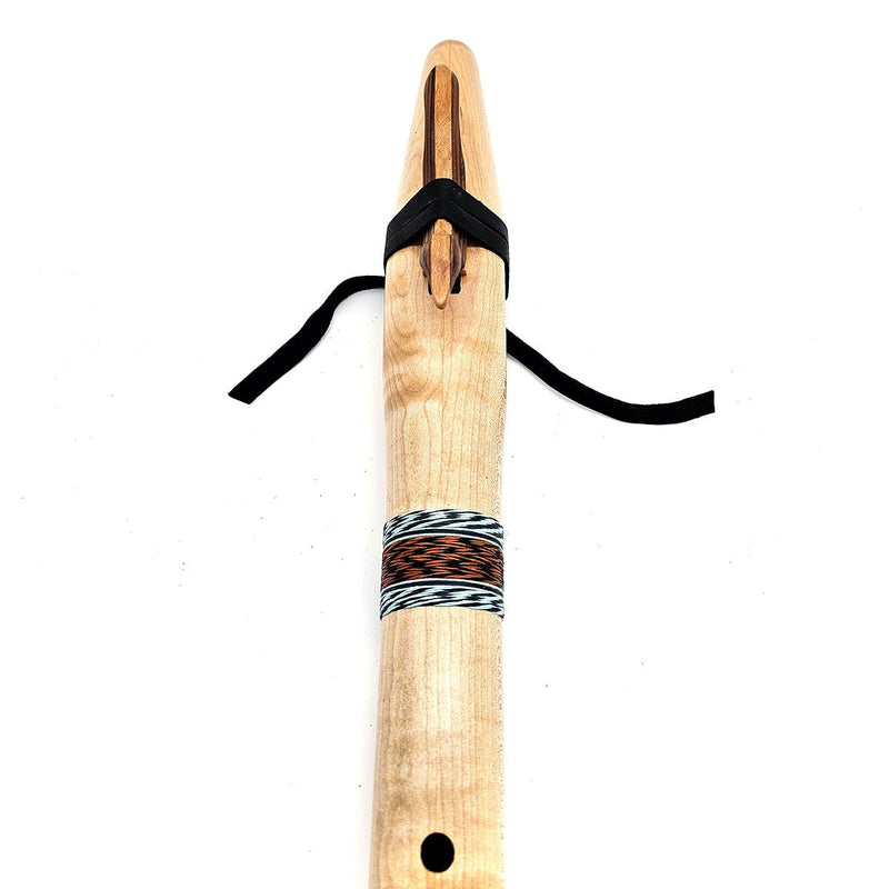 Tiger Maple Native American Style Bass B Flute