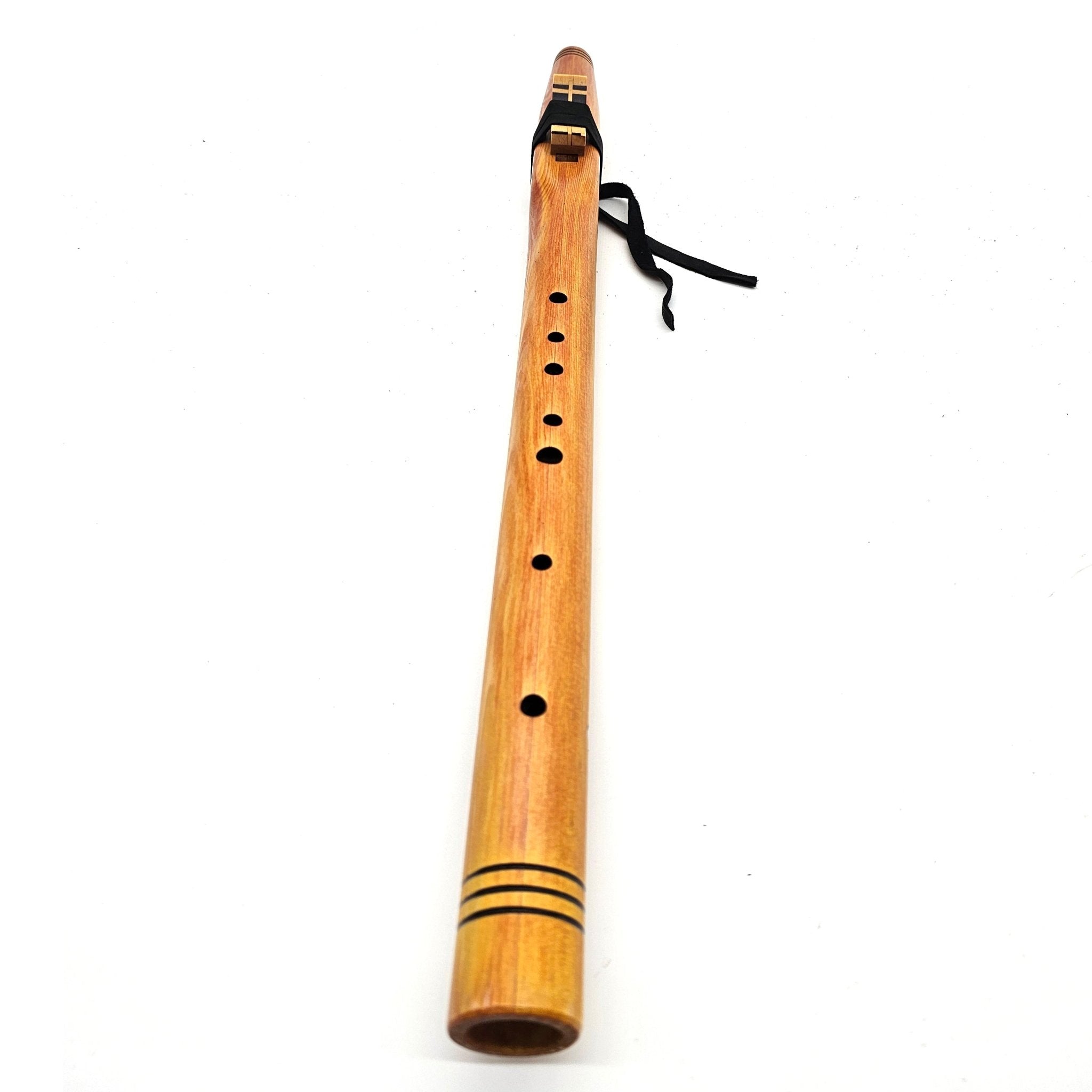 Limited Edition - Turmeric Hibiscus Stained Hemlock Hijaz flute in the key of A