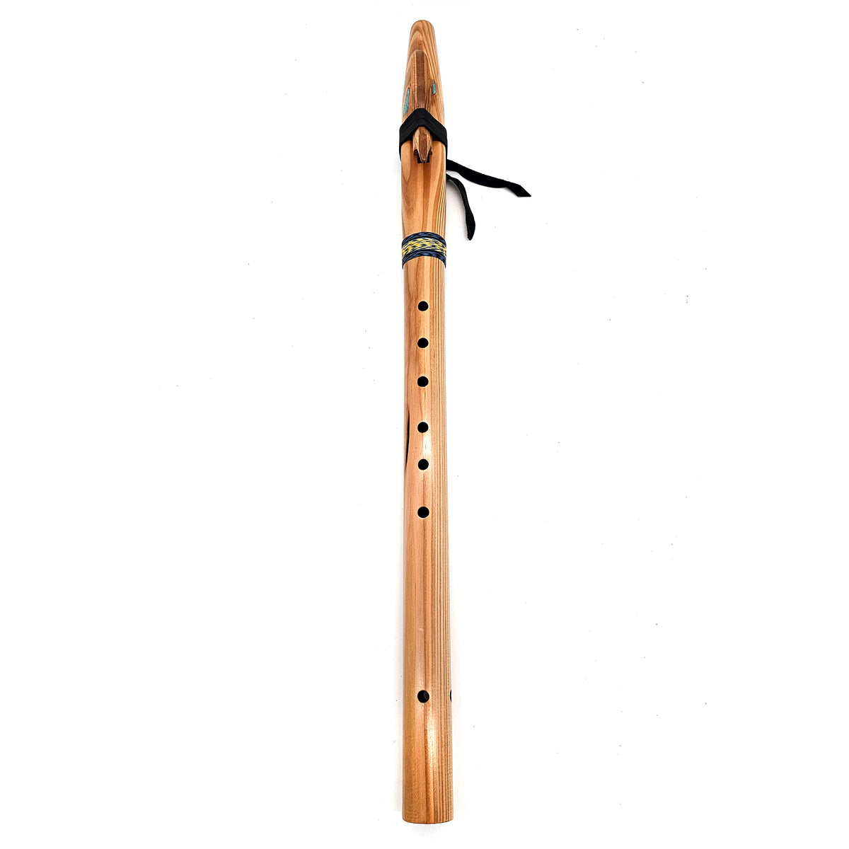 Turquoise Filled Douglas Fir Native American style E Flute