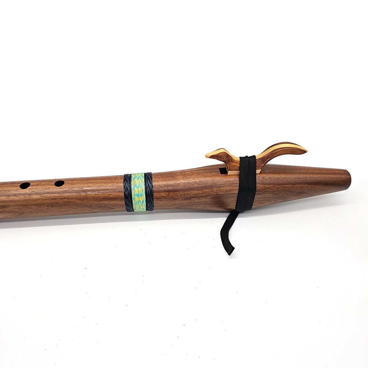 Walnut Native American Style Bass B Flute
