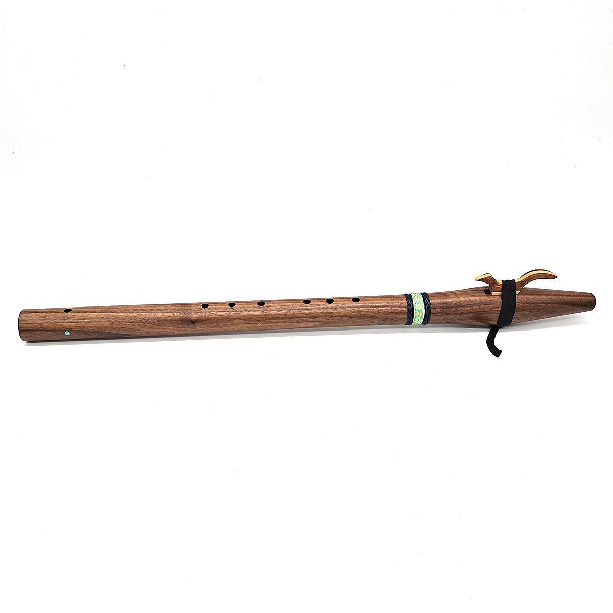 Walnut Native American Style Bass B Flute