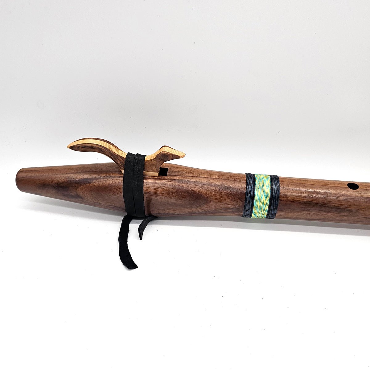 Walnut Native American Style Bass B Flute
