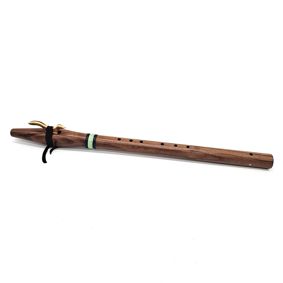 Walnut Native American Style Bass B Flute