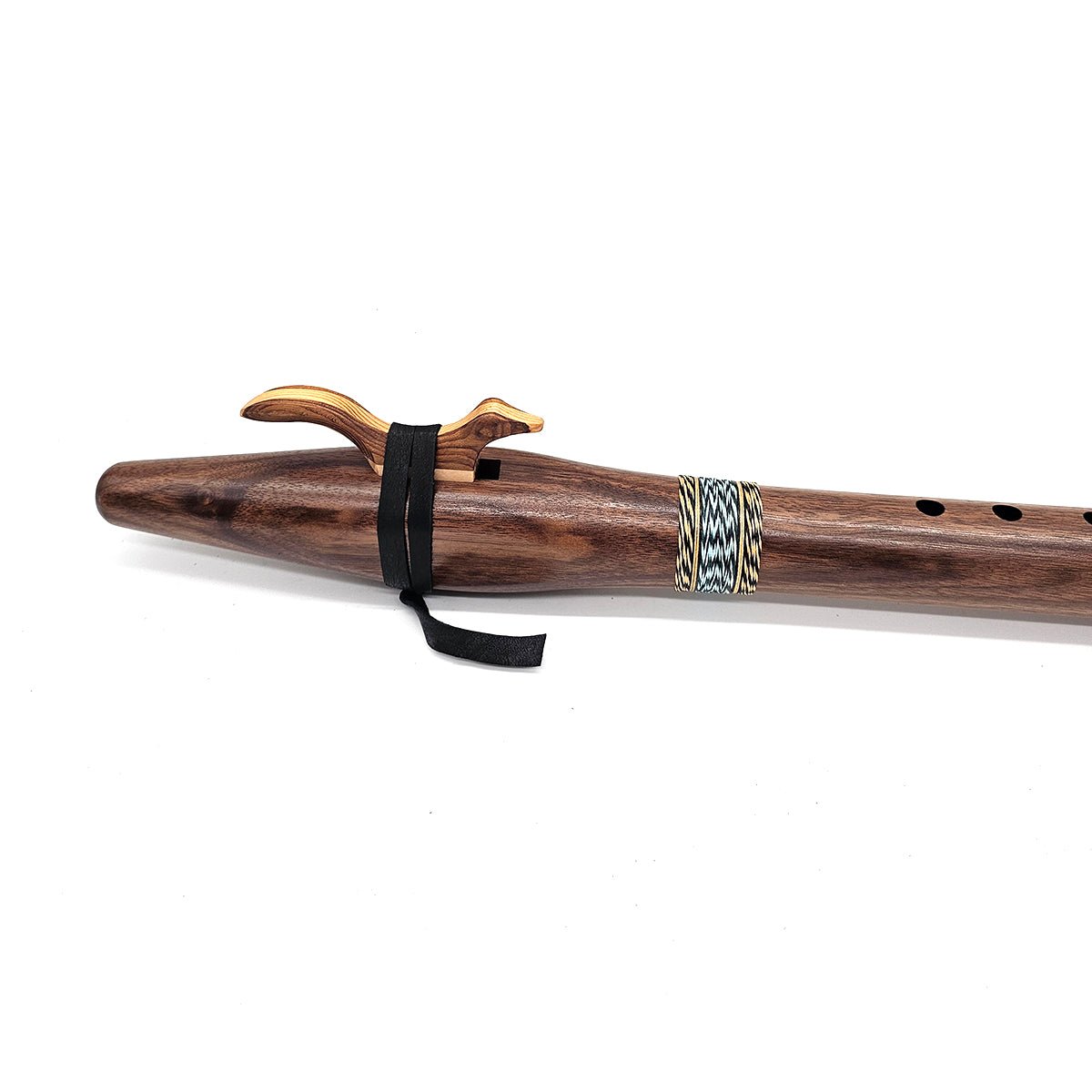 Walnut Native American Style Bass C Flute