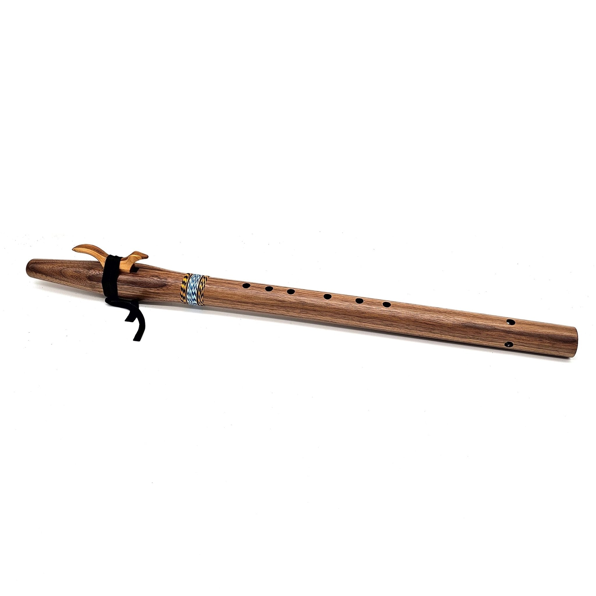 Walnut Native American style D flute – #0607