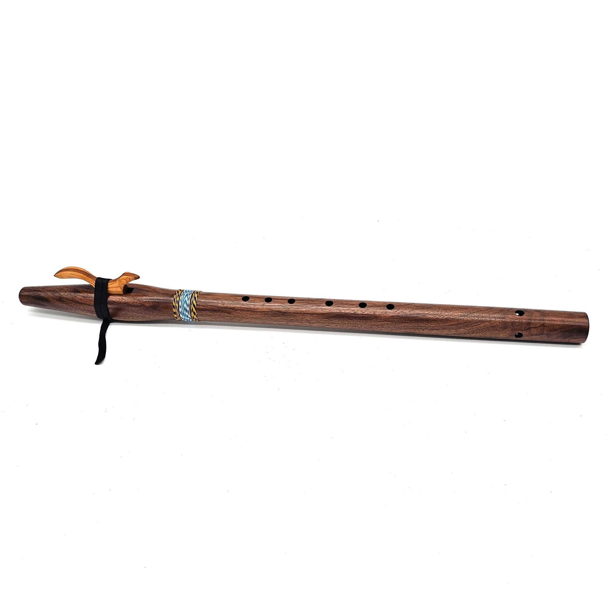 Walnut Native American style D flute – #0608