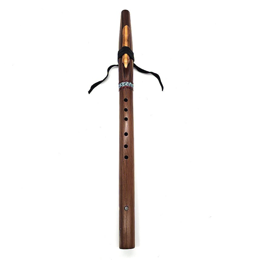 Turquoise Cedar Native American Style A Flute