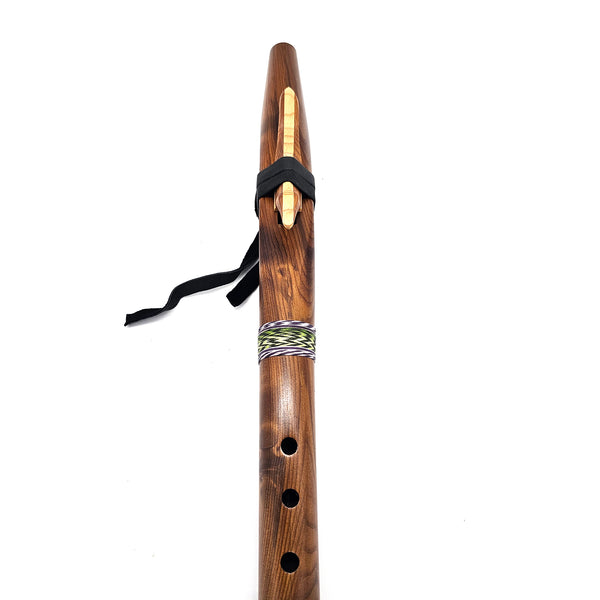 Figured Red Cedar Native American Style F Sharp Flute