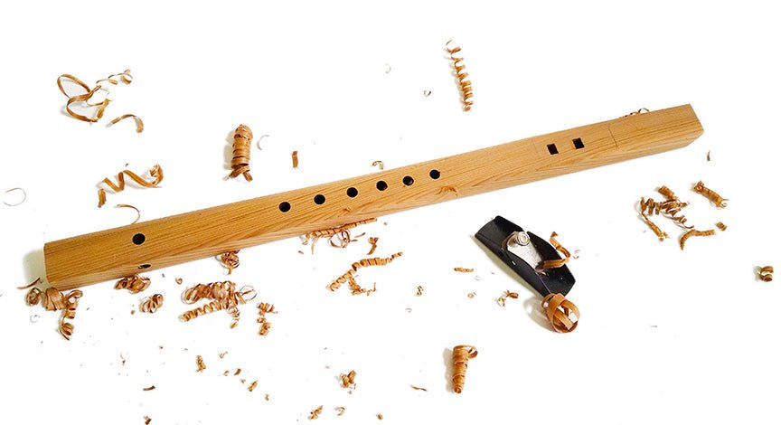1key Flute Making Pre Tuned Native American Style Flute Making Kit in the Key of F# by ...