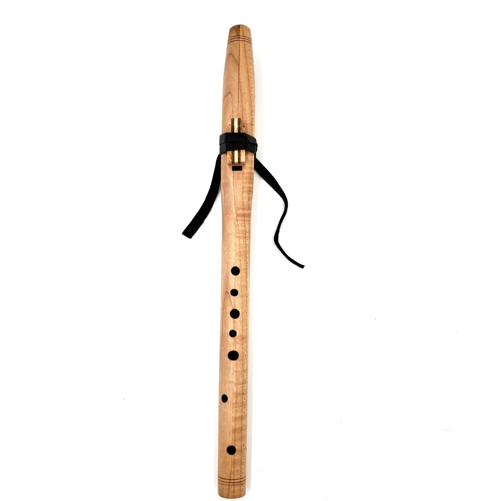 Figured Maple Hijaz Flute in the key of high C - #2409