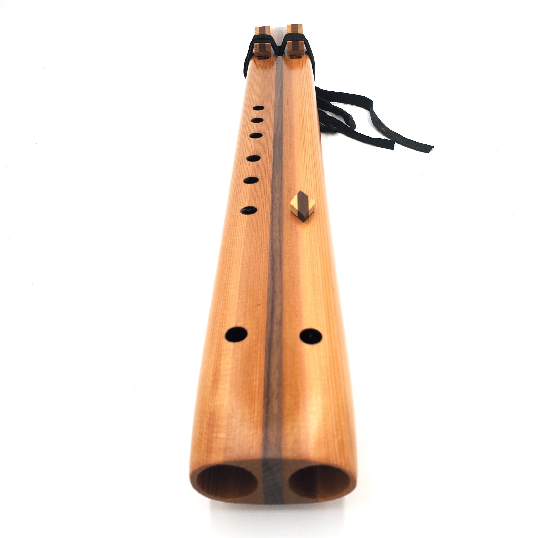 Western Red Cedar Drone Flute in the key of F# -#3038